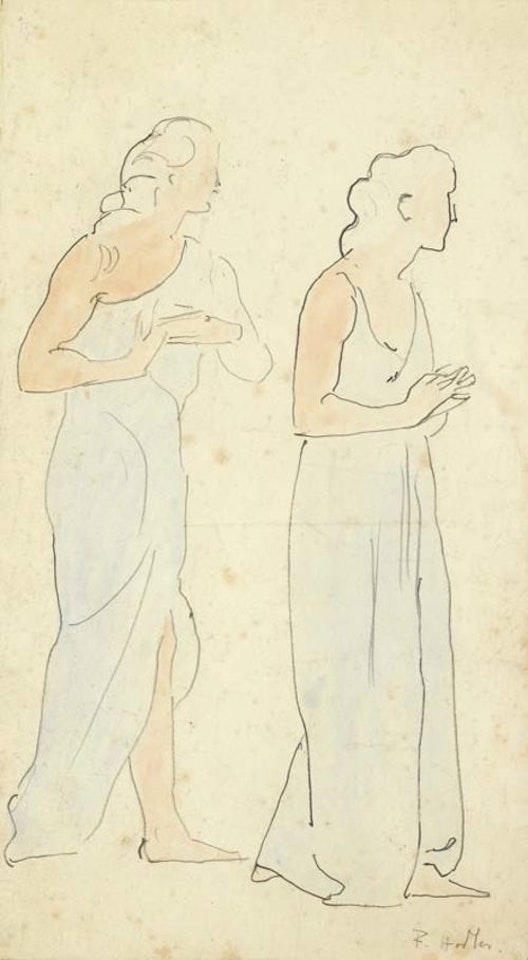 Study on sensation. by Ferdinand Hodler