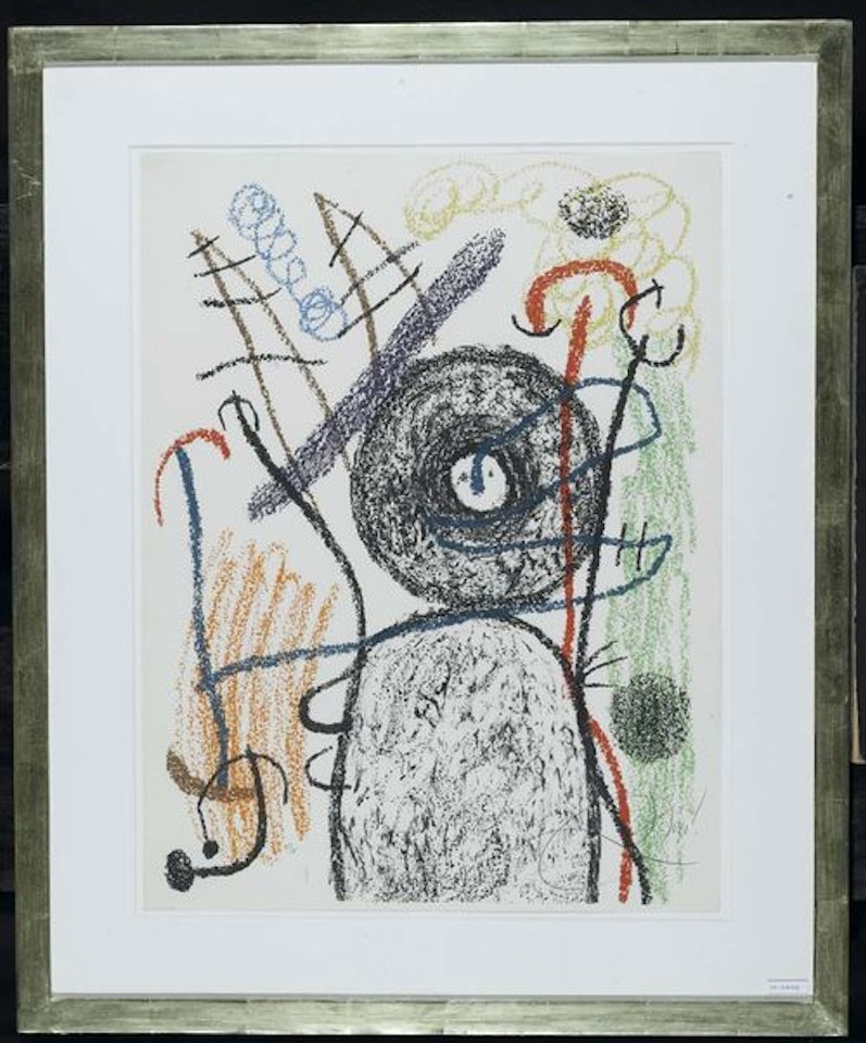 From "Album 21" (Poème de Carlos Franqui) by Joan Miró