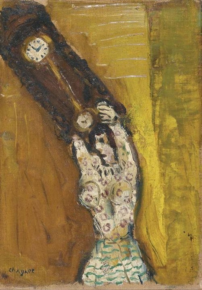 Femme à la pendule by Marc Chagall