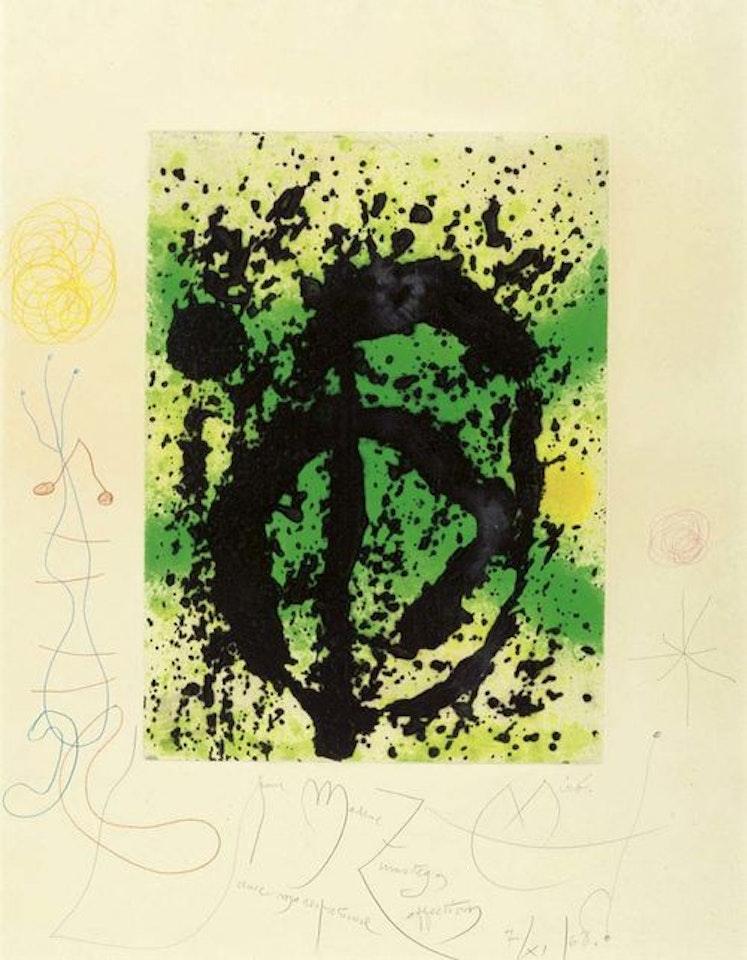 Rain vegetally by Joan Miró
