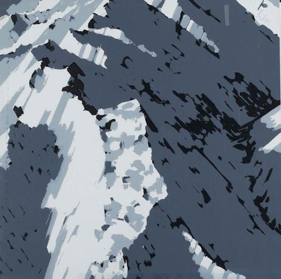 Swiss Alps II by Gerhard Richter