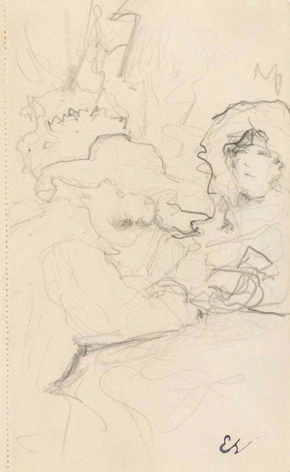 Jos and Lucie Hessel by Édouard Vuillard