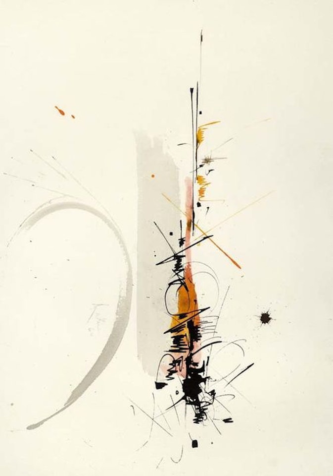 Composition by Georges Mathieu