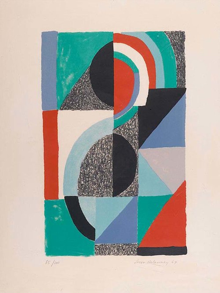 Composition by Sonia Delaunay