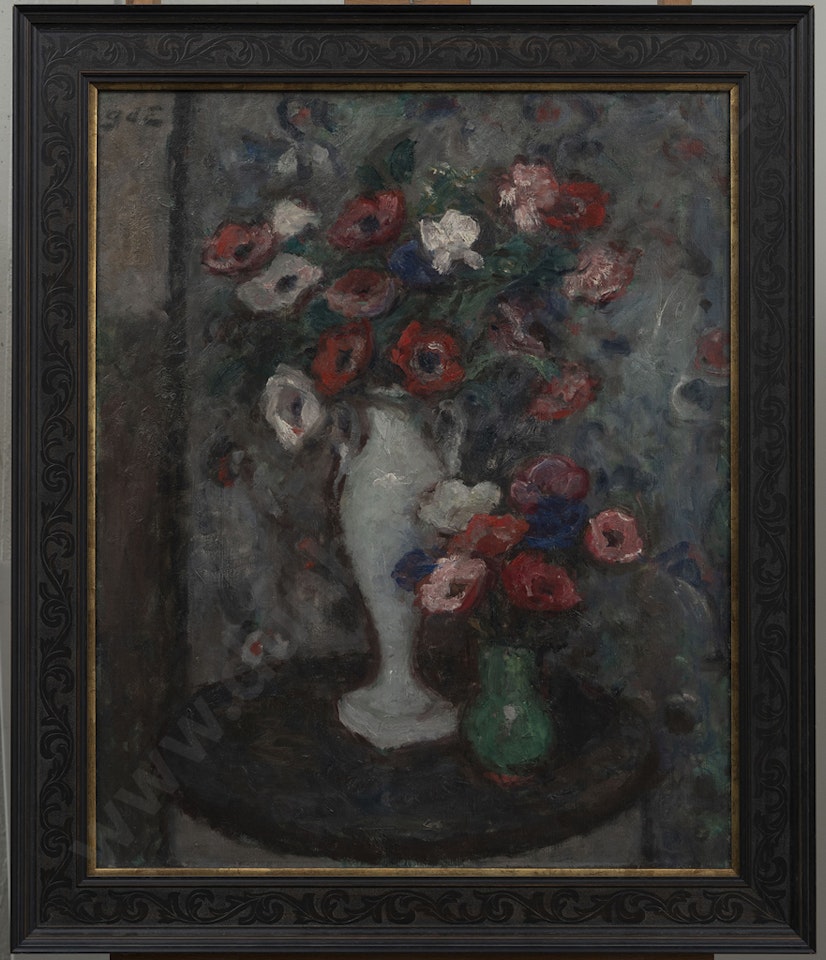 Still Life with Anemones by Georges d’Espagnat