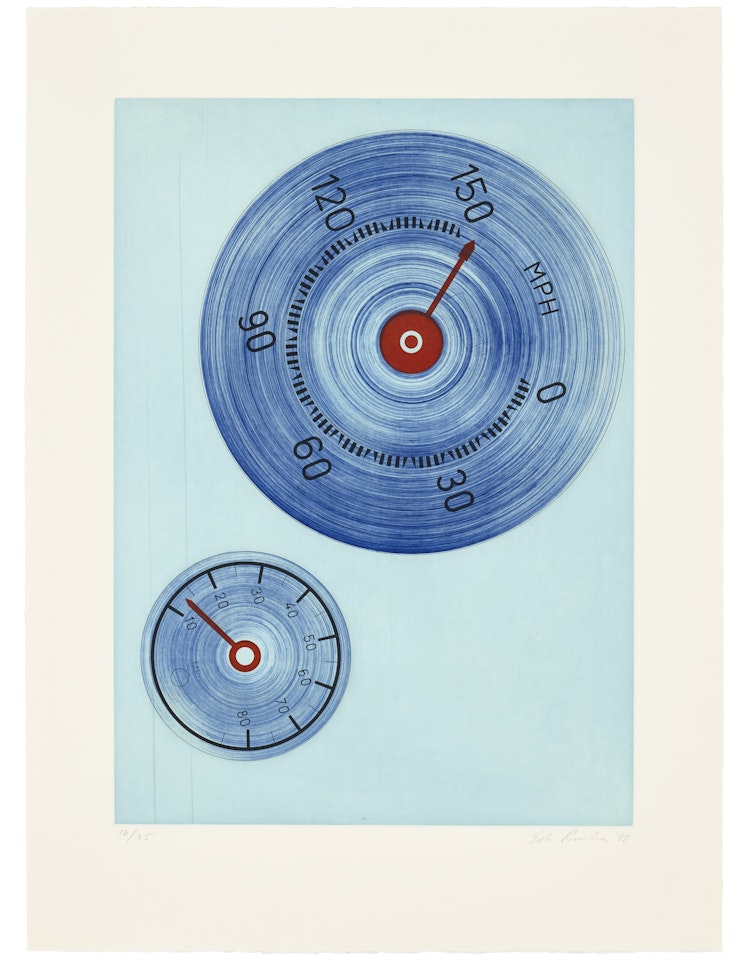 Tumbling Snowman Speedo by Ed Ruscha