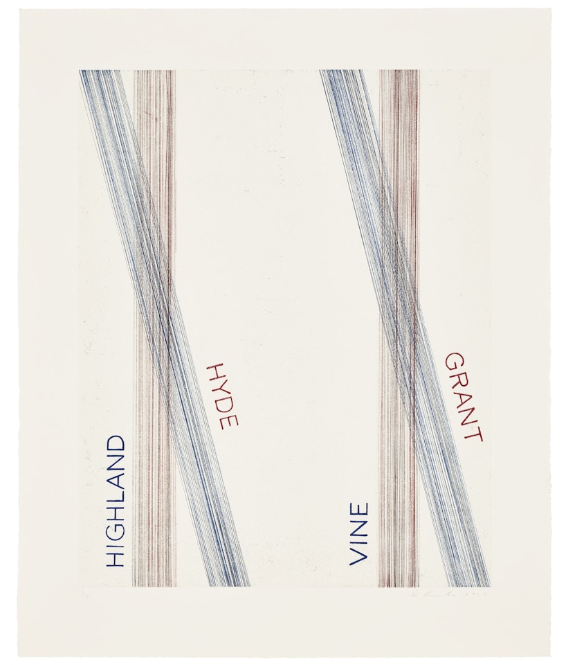L.A.S.F. #2 by Ed Ruscha