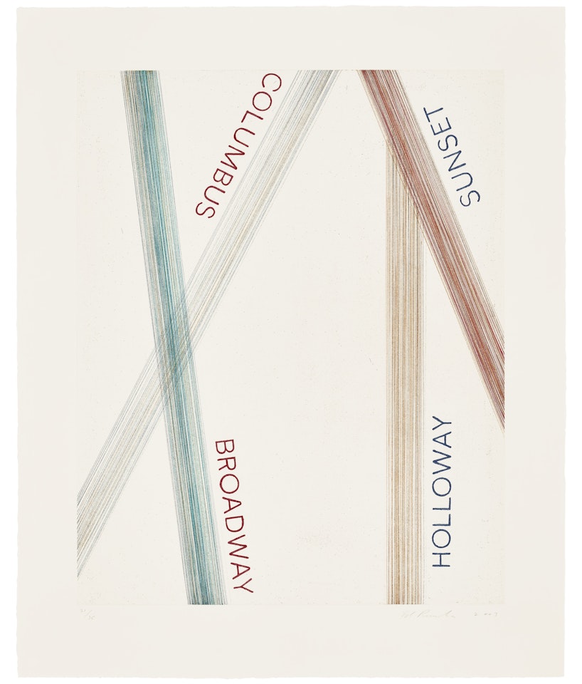 L.A.S.F. #3 by Ed Ruscha