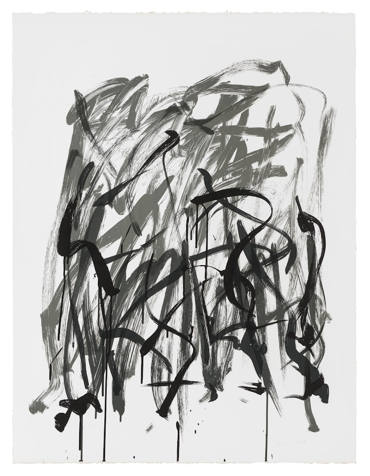 Brush, State I, from Bedford Series; Brush, State I, from Bedford Series by Joan Mitchell