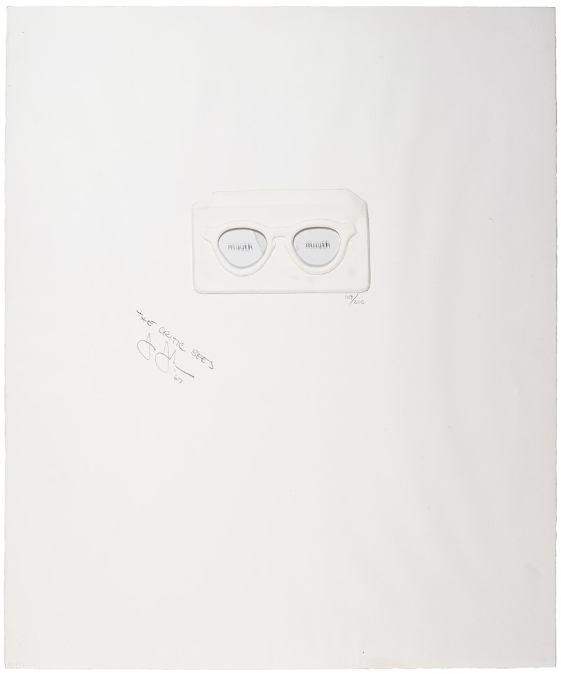 The Critic Sees, from Ten from Leo Castelli by Jasper Johns