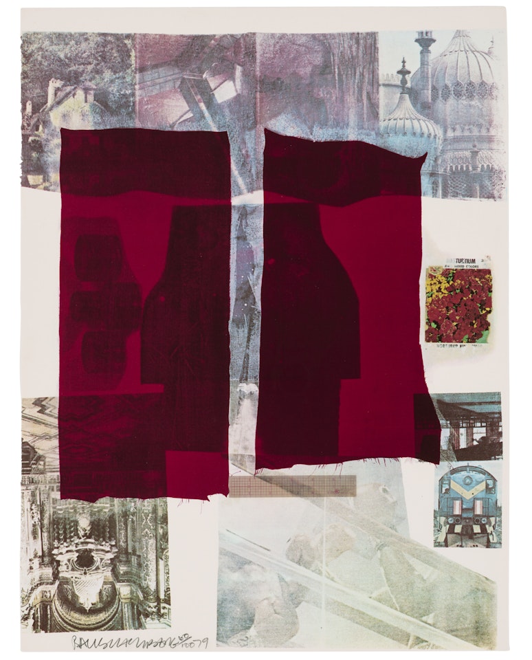 Why You Can"t Tell #2, from Suite of Nine Prints; Why You Can"t Tell #2, from Suite of Nine Prints by Robert Rauschenberg