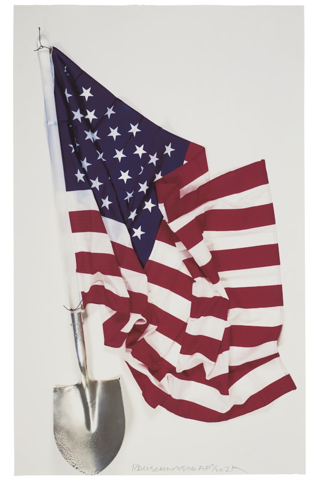 Democratic Presidential Campaign Print by Robert Rauschenberg