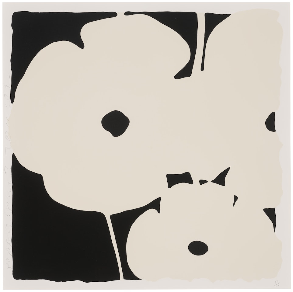 Poppies, June 3, 2011 (White), from Six Poppies; Poppies, June 3, 2011 (White), from Six Poppies by Donald Sultan