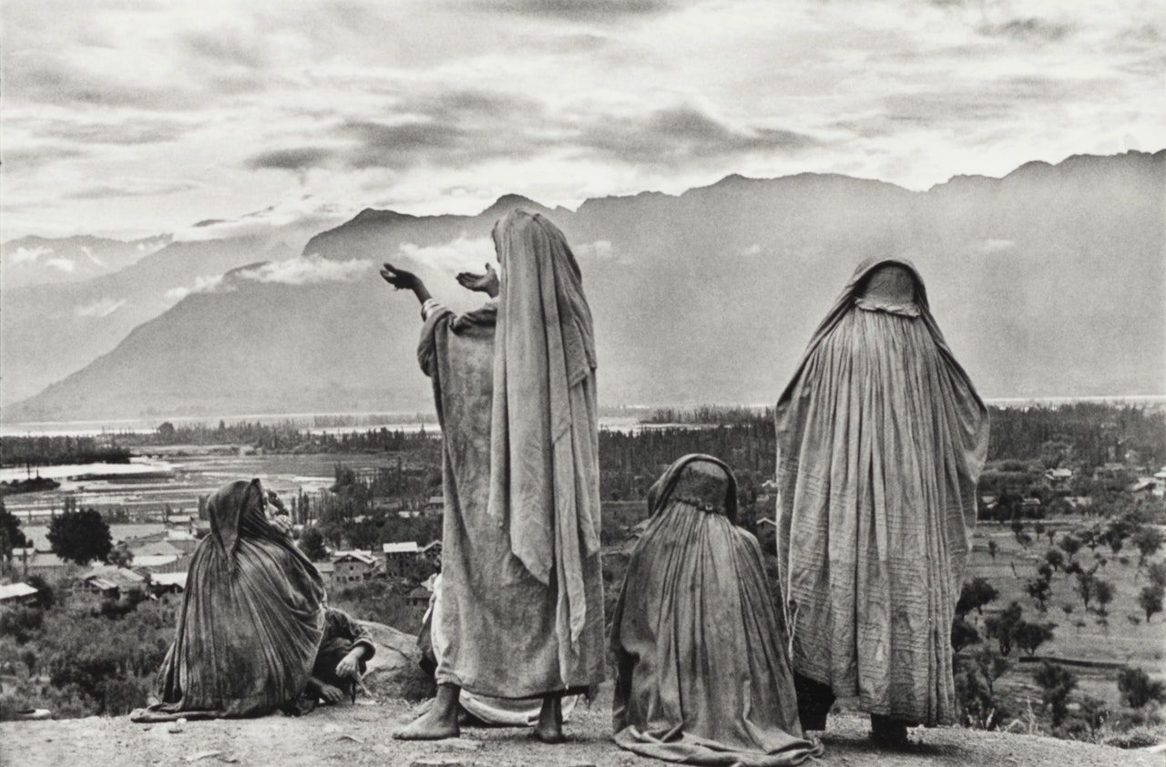 Srinagar, Kashmir, India by Henri Cartier-Bresson