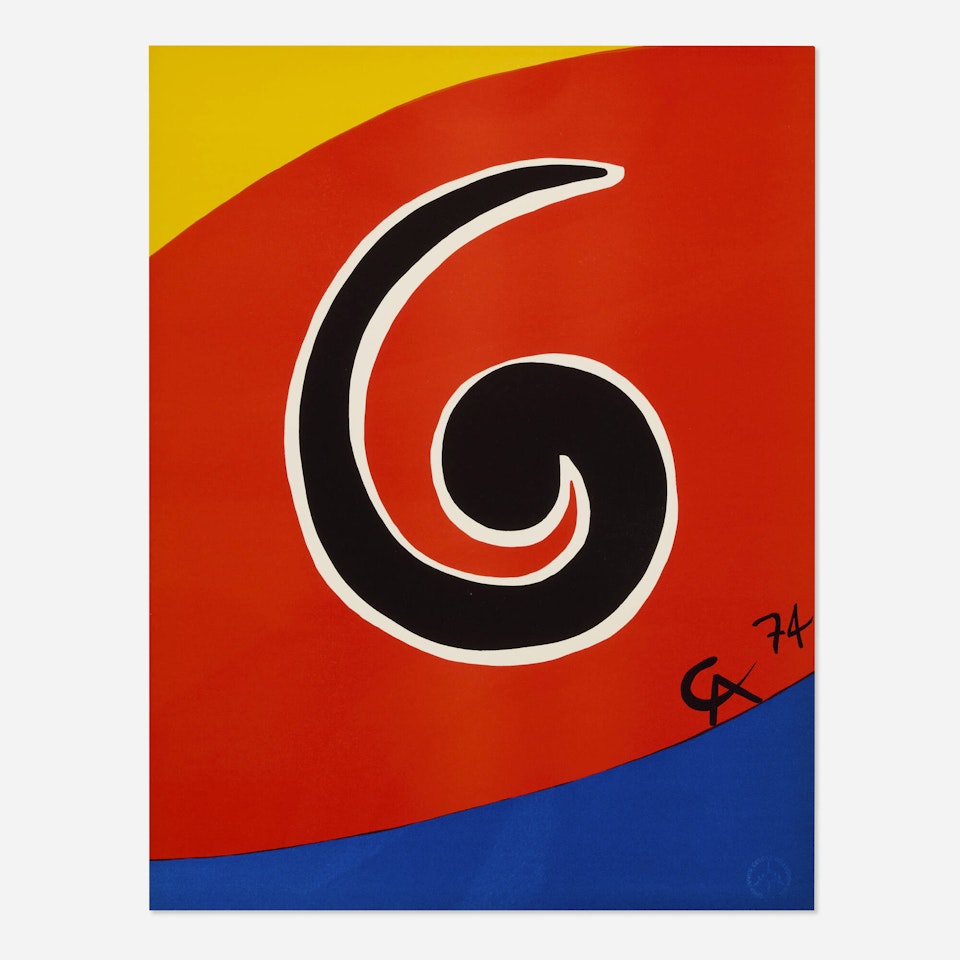 Sky Swirl (from the Flying Colors portfolio) by Alexander Calder