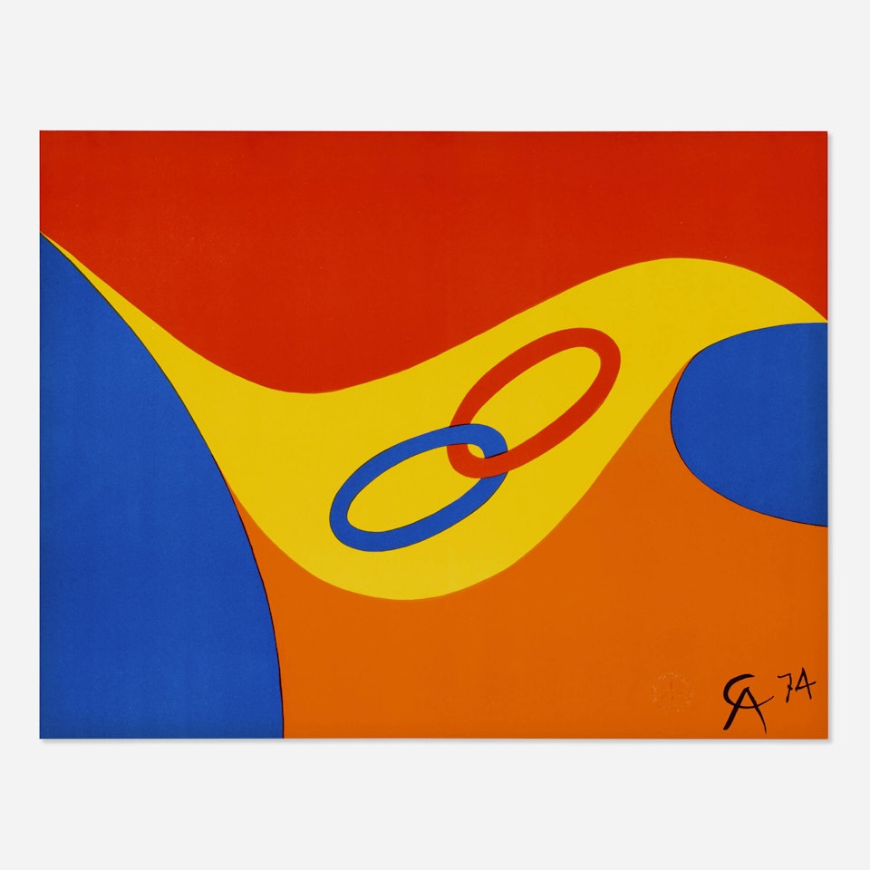 Friendship (from the Flying Colors portfolio) by Alexander Calder