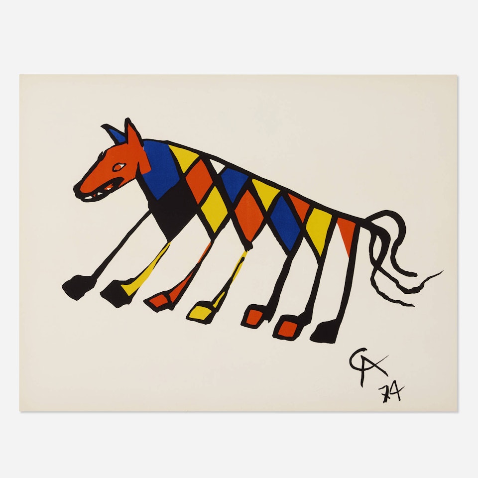 Beastie (from the Flying Colors portfolio) by Alexander Calder