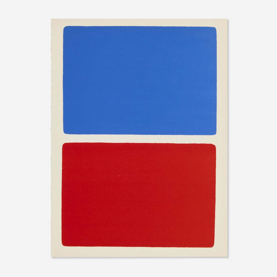 Untitled (from the Gravures Maeght Editeur exhibition catalog) by Ellsworth Kelly