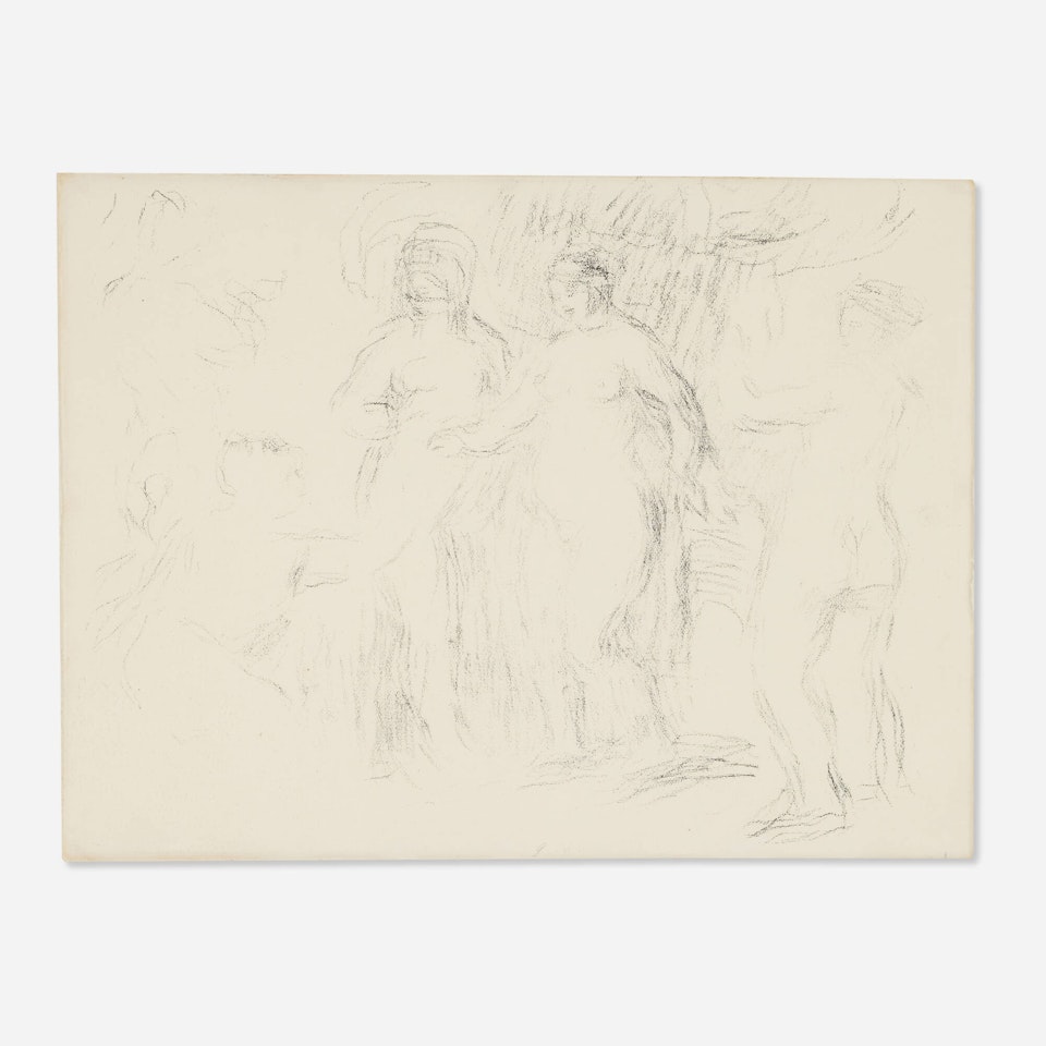Les baigneuses (from The Judgment of Paris portfolio) by Pierre-Auguste Renoir
