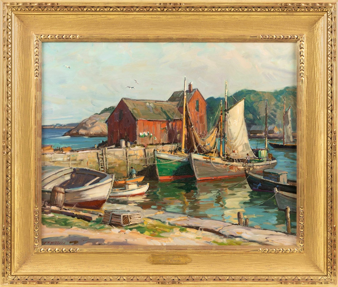 "Afternoon - Motif #1 - Rockport" by Aldro Thompson Hibbard