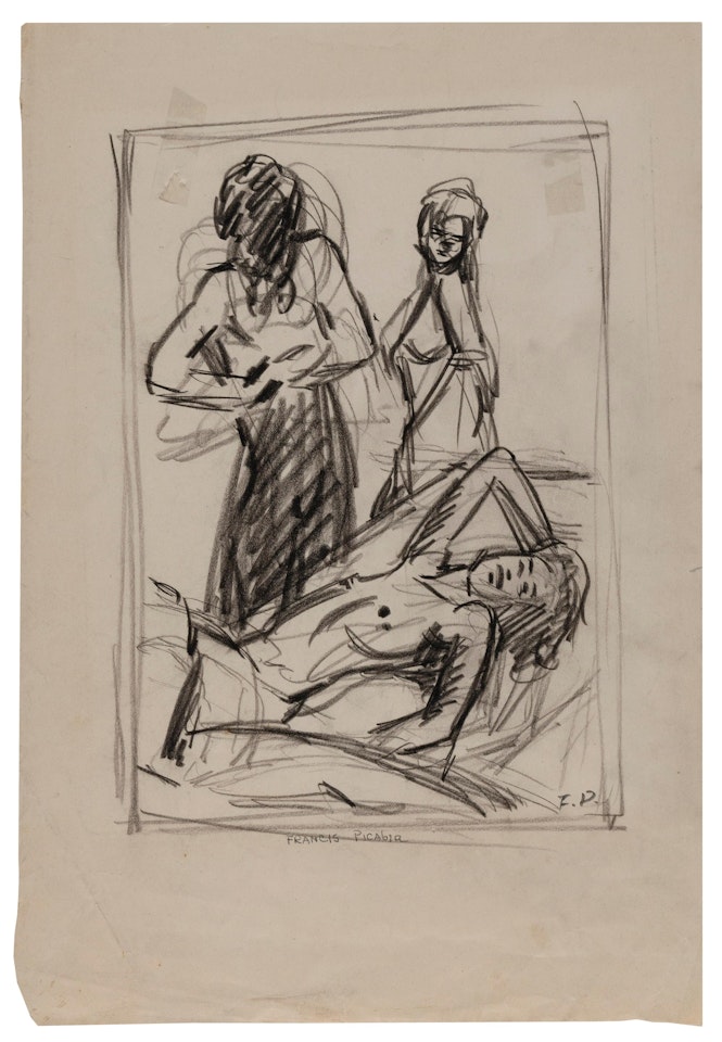 Figure study by Francis Picabia