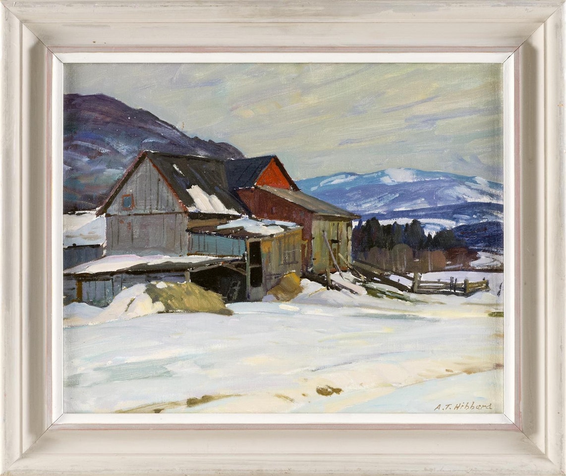 At Wells River N.H. by Aldro Thompson Hibbard