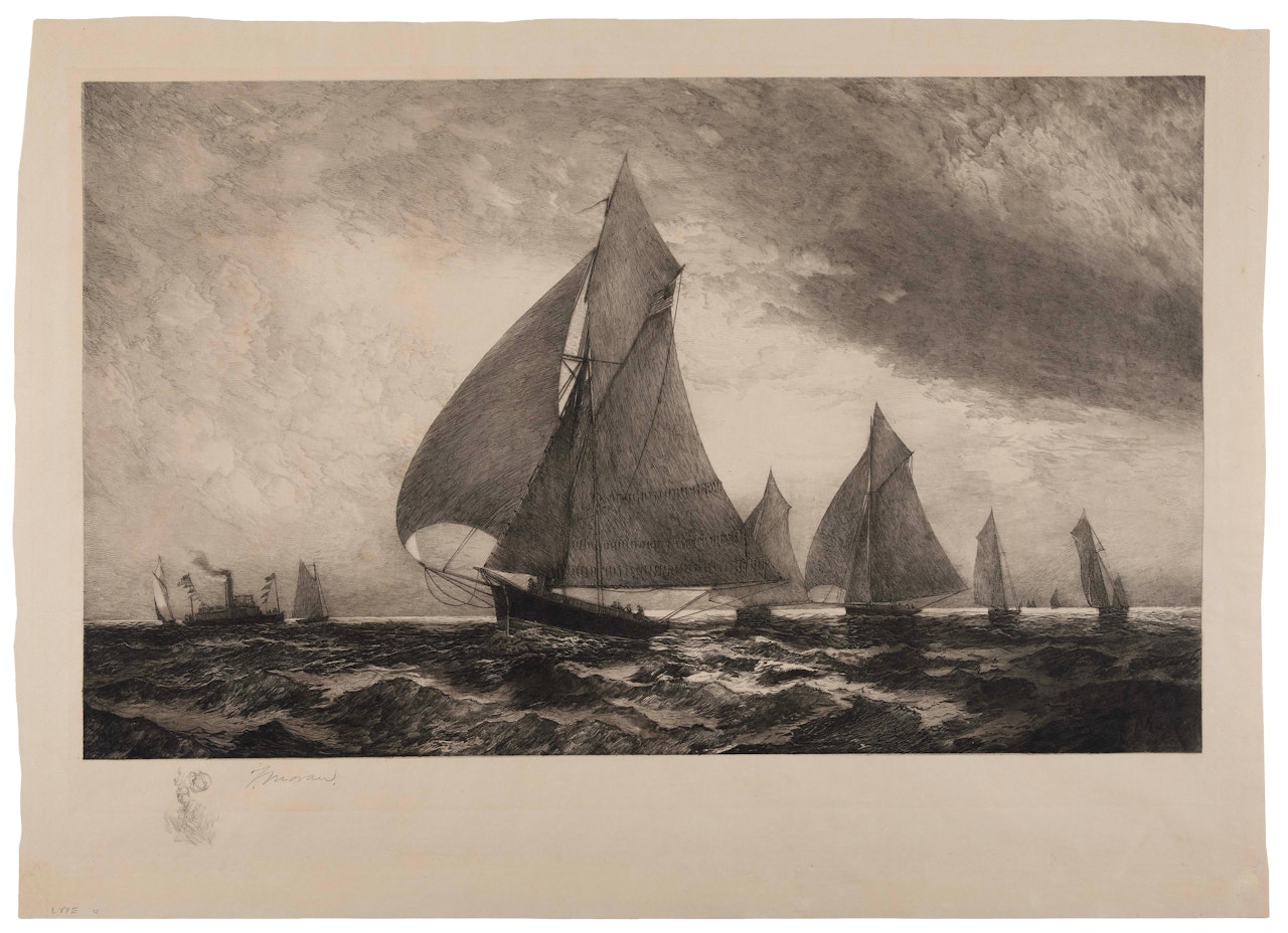 Boats by Thomas Moran