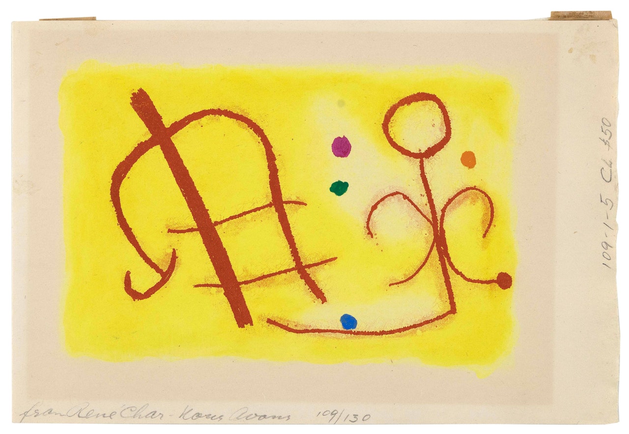 Nous Avons; Plate 4 from Nous Avons by Joan Miró