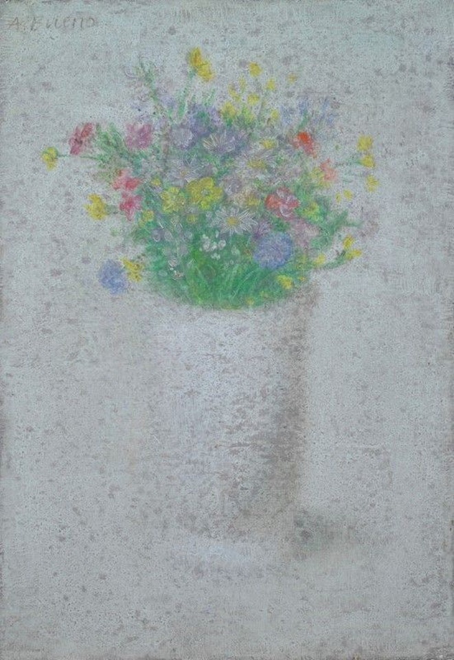 Vase with flowers by Antonio Bueno