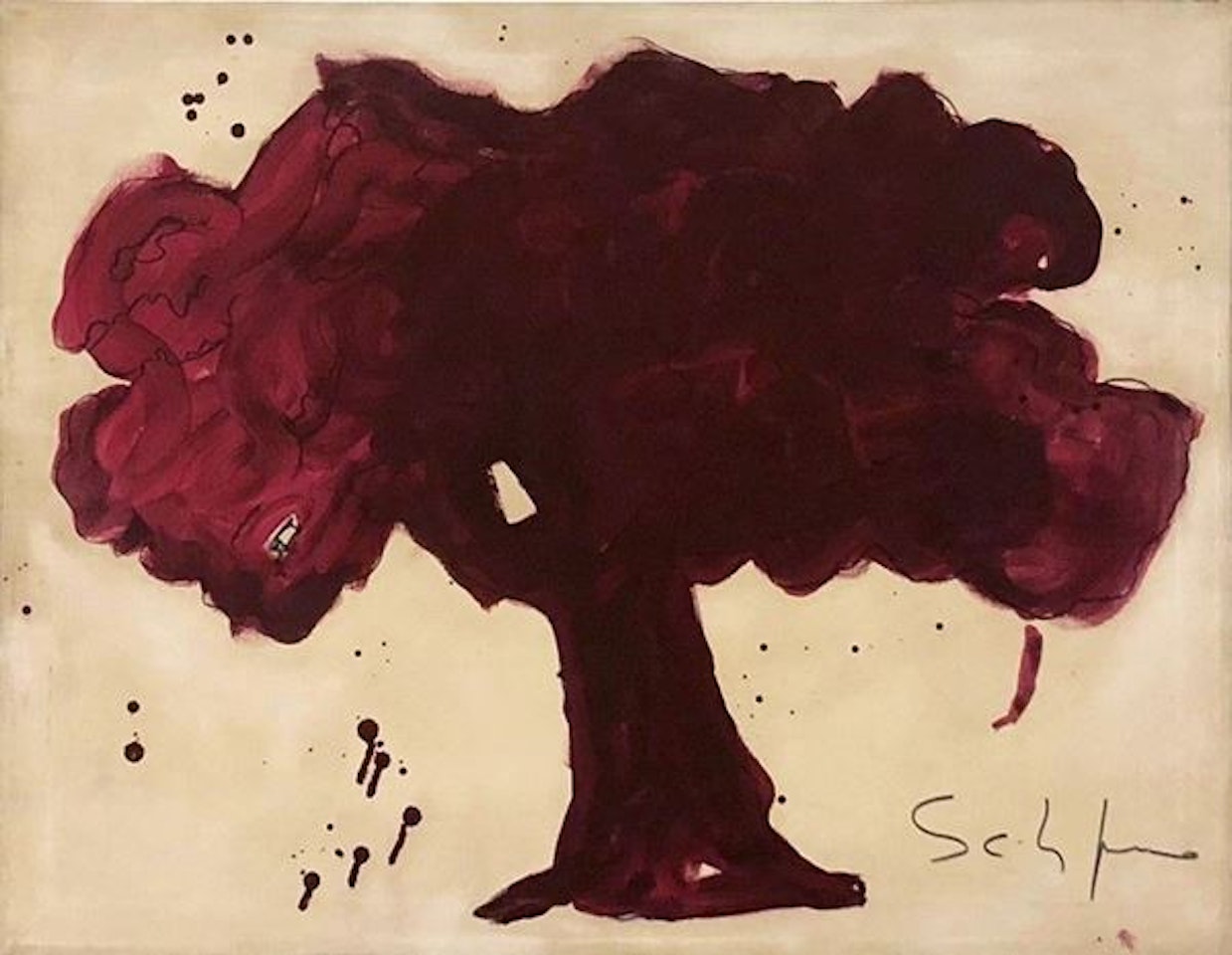 Tree by Mario Schifano