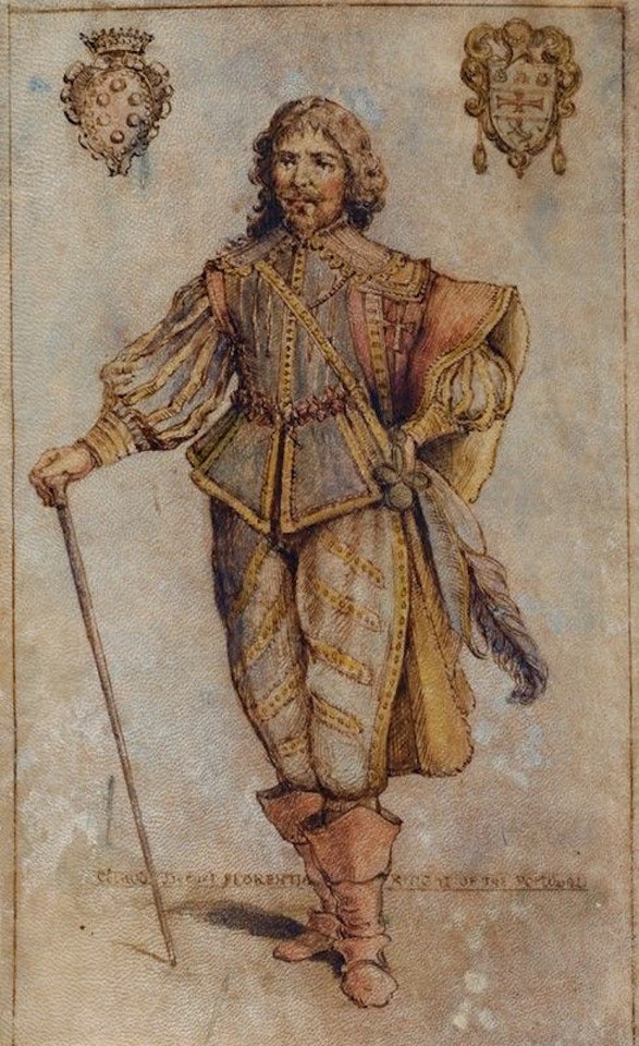 Portrait of the Duke of Coimbra by English School