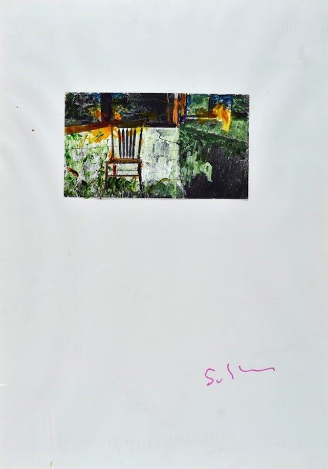 Without title by Mario Schifano