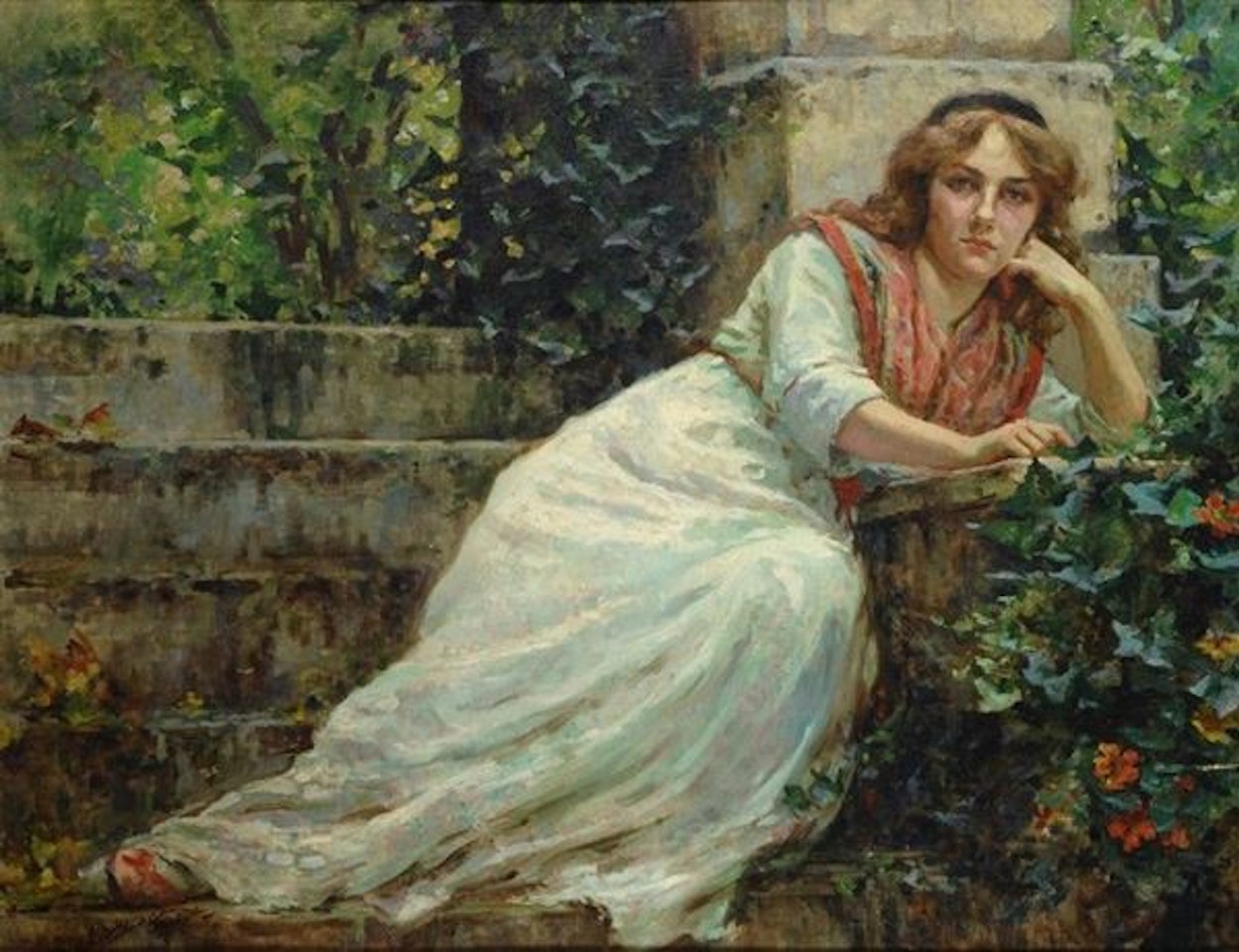 Woman by Luigi Bechi