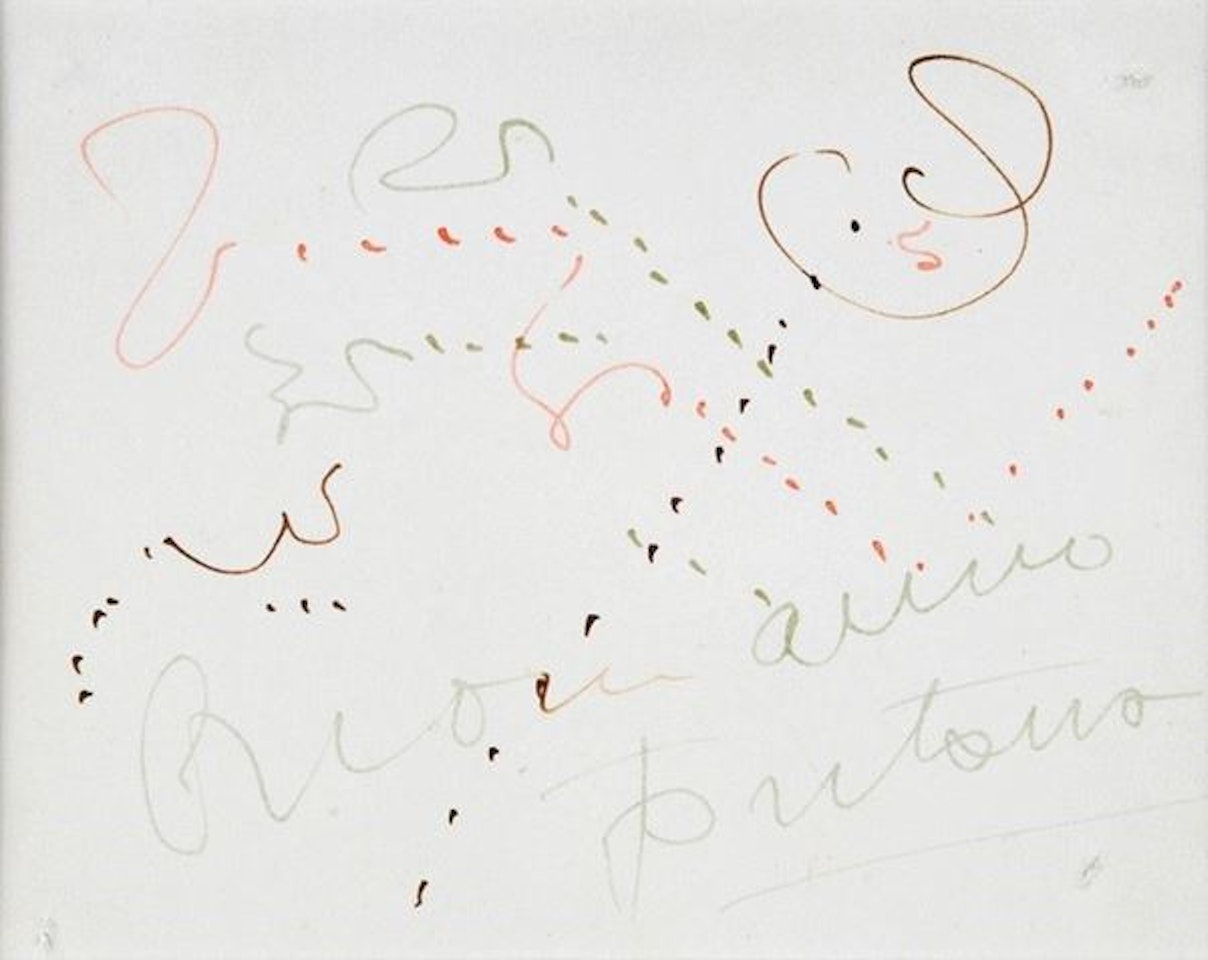 Happy New Year by Lucio Fontana