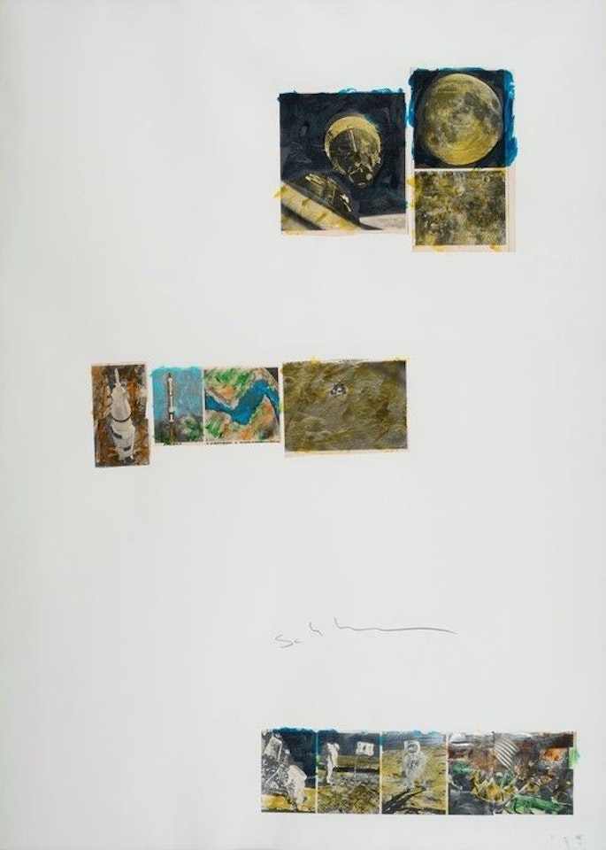 Without title by Mario Schifano