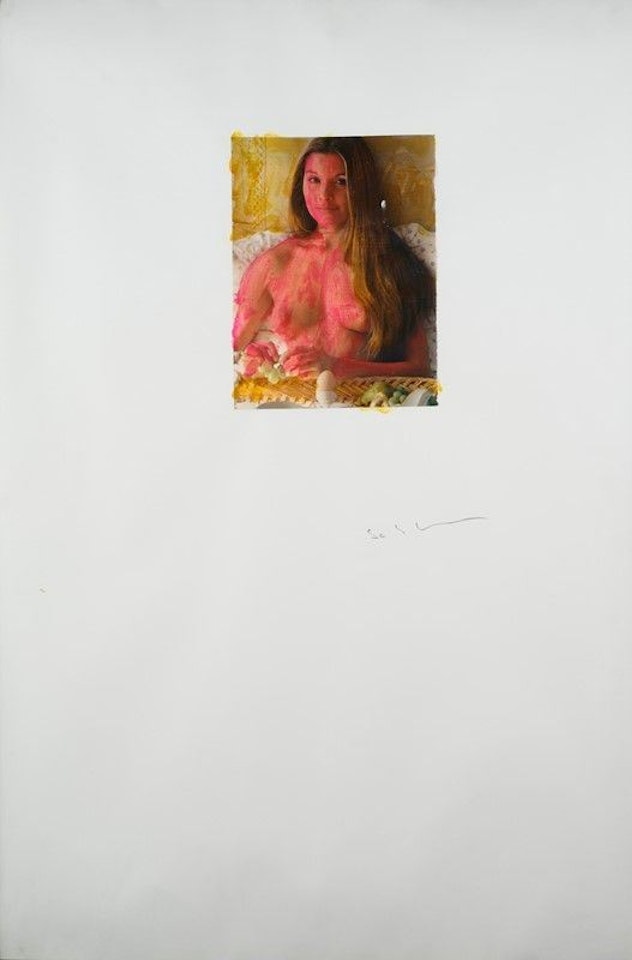 Without title by Mario Schifano
