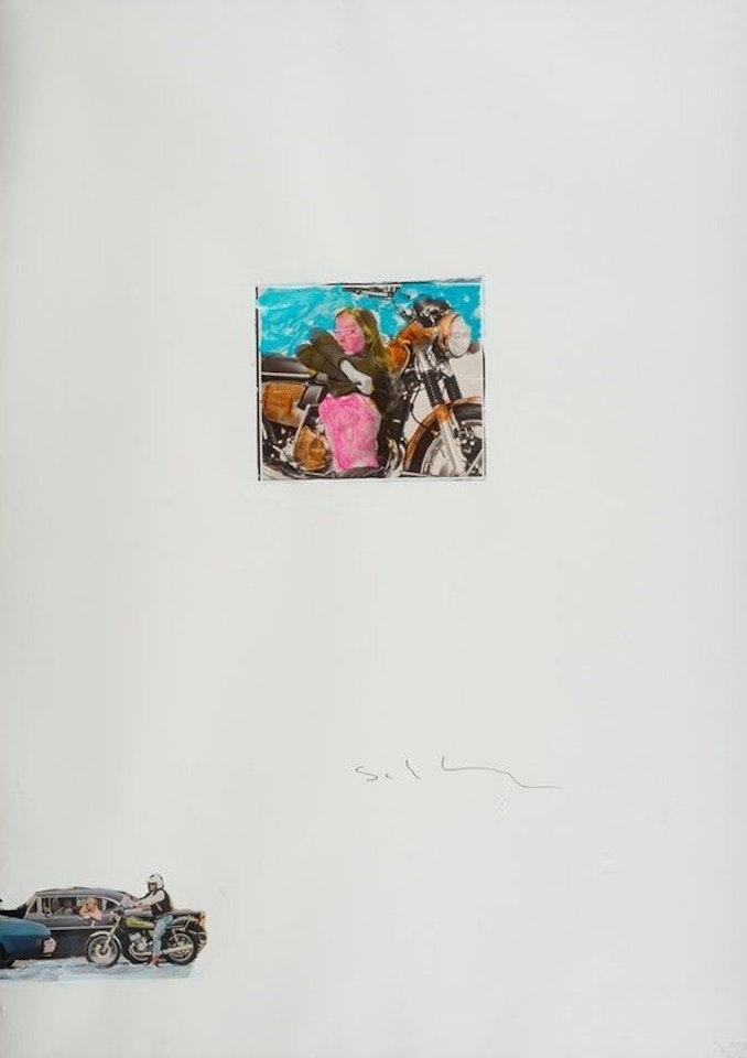 Without title by Mario Schifano