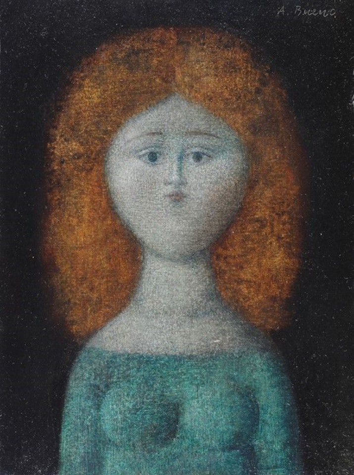 Figure in dim light by Antonio Bueno