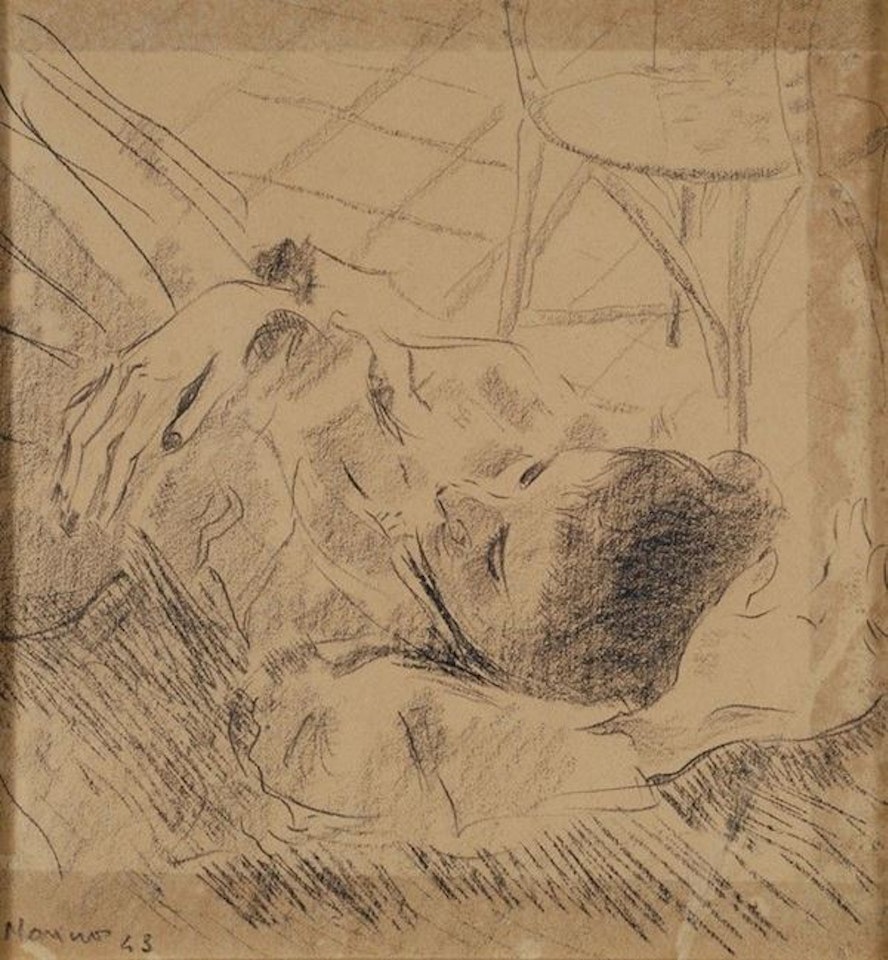 Reclining figure by Marino Marini