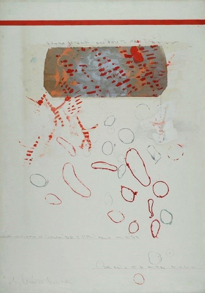 Untitled (Today the last days of the first month of eighty-nine..) by Alighiero Boetti