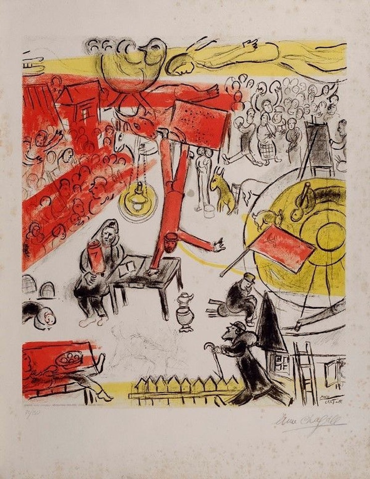 The Revolution by Marc Chagall