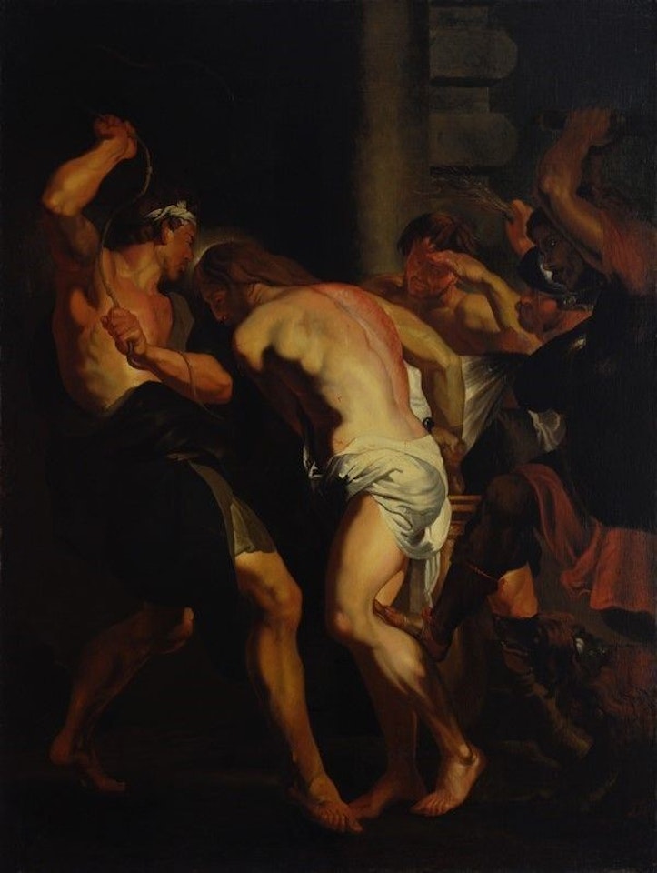 Flagellation of Christ at the column by Jacob Jordaens