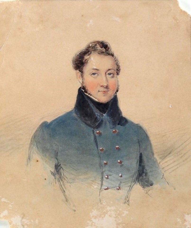 Male portrait by English School