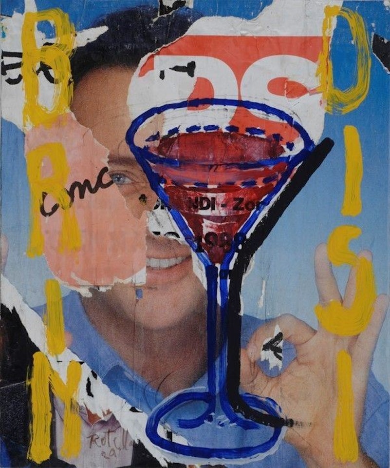 Brindisi by Mimmo Rotella