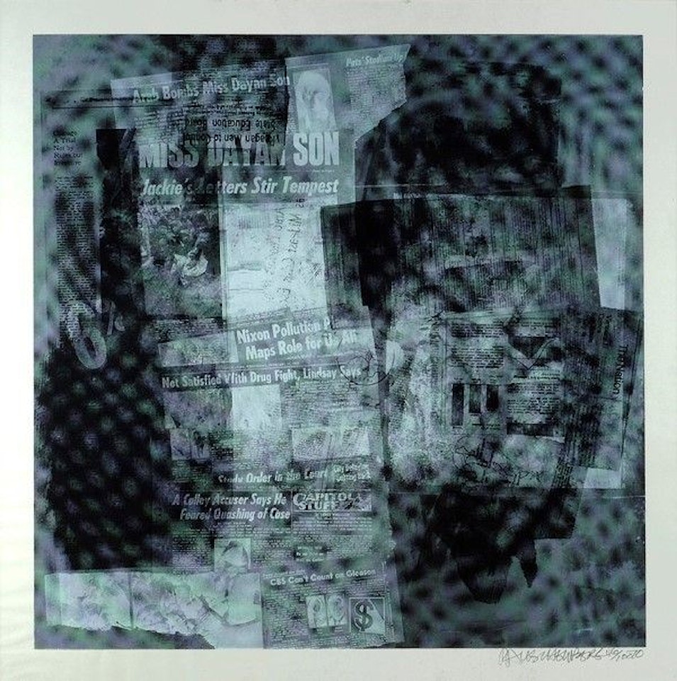 Surface Series from Currents by Robert Rauschenberg