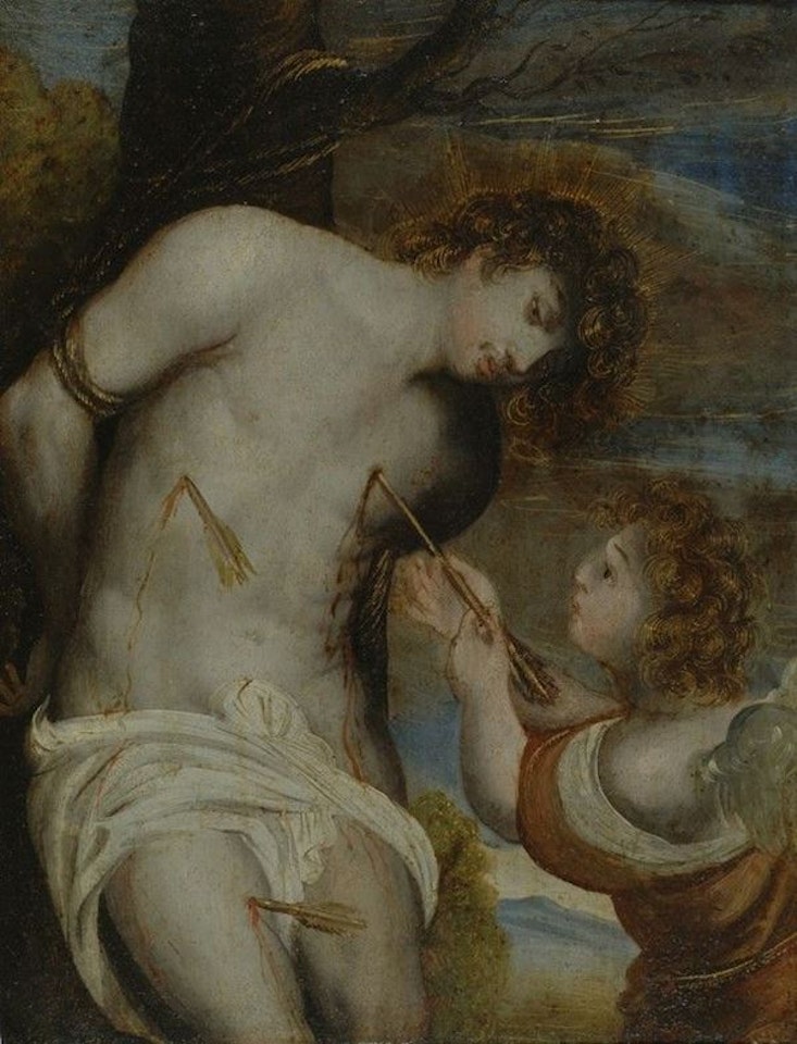 Saint Sebastian (by Gerard Seghers) by Flemish School