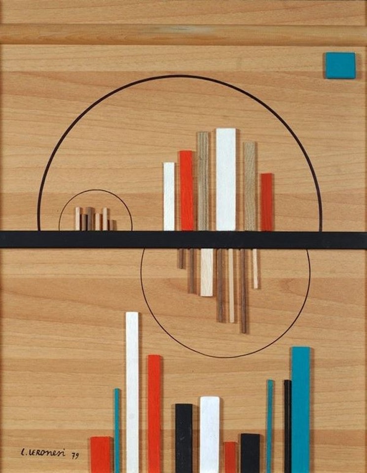 Colored wood 12/37 by Luigi Veronesi