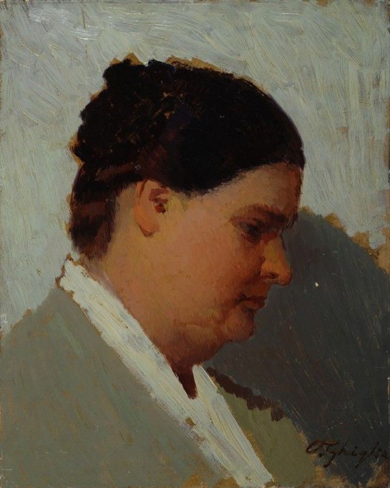 Portrait of Isa by Oscar Ghiglia