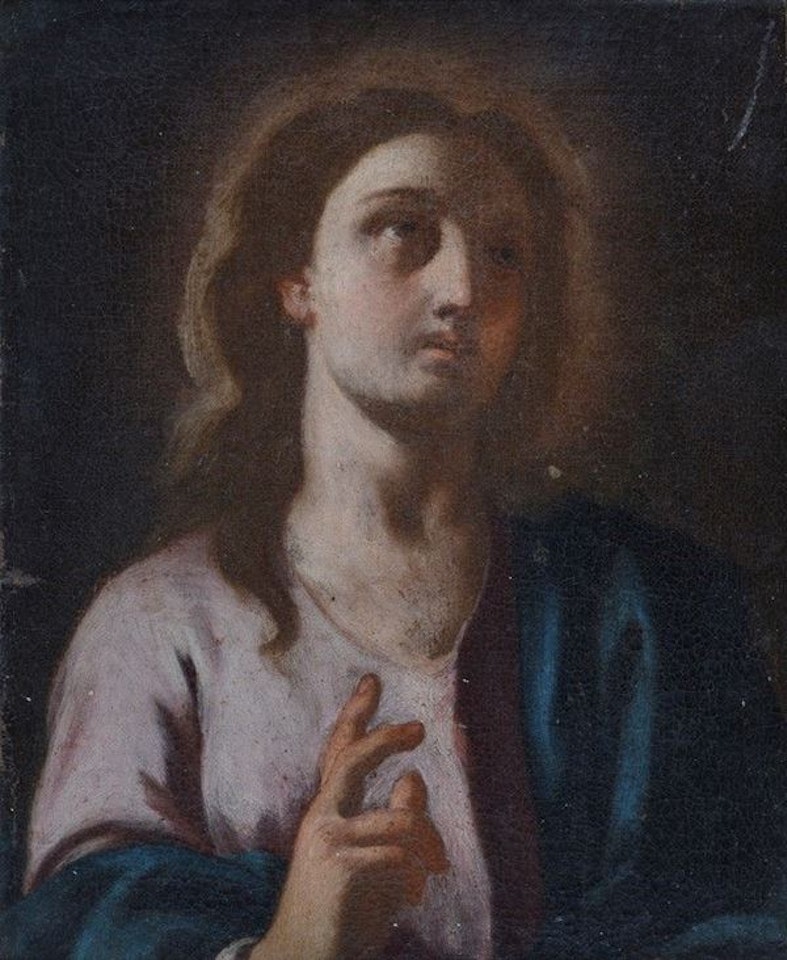 Blessing Christ by Neapolitan School