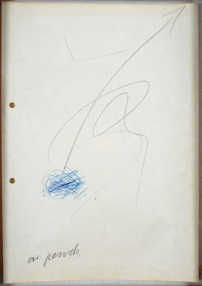 Skizze by A.R. Penck